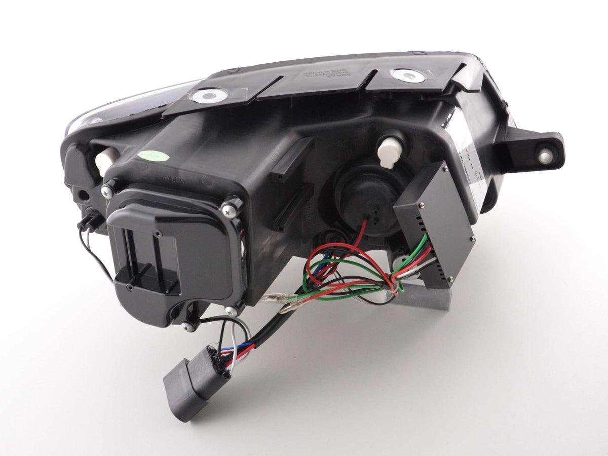 Volkswagen Passat (B6 / 3C) Black LED Headlights with Daytime Running Lights (2005 - 2010) - K2 Industries