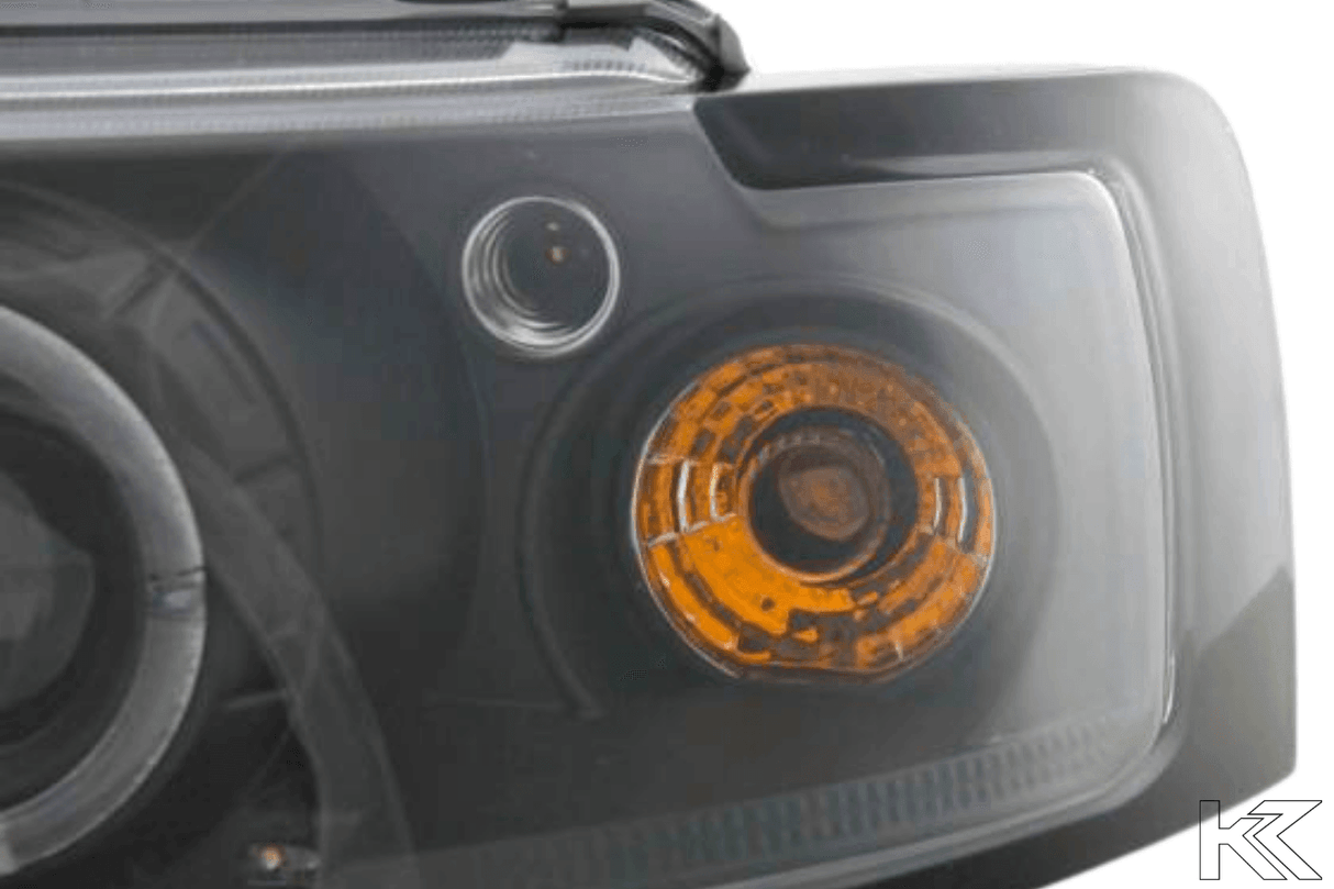 Volkswagen Passat Type 3B 97-00 Black Headlight Set (1997-2000) - K2 Industries