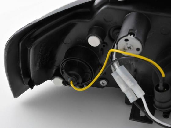 Volkswagen Passat Type 3B 97-00 Black Headlight Set (1997-2000) - K2 Industries