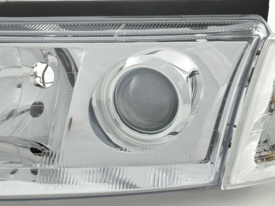Volkswagen Passat Type 3B Chrome Headlight Set 1997-2000 - K2 Industries