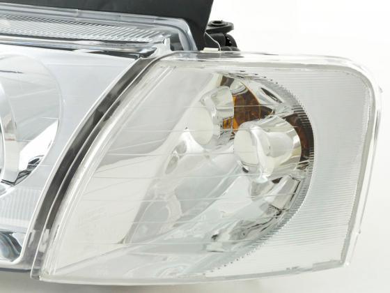 Volkswagen Passat Type 3B Chrome Headlight Set 1997-2000 - K2 Industries