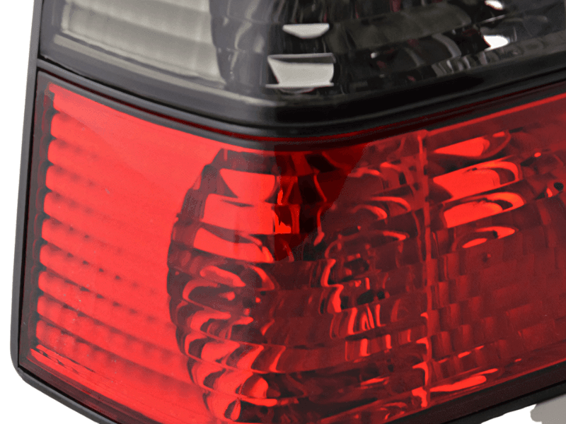 VW Golf 2 Red/Smoke Crystal Design Tail Lights (1984-1991) - K2 Industries