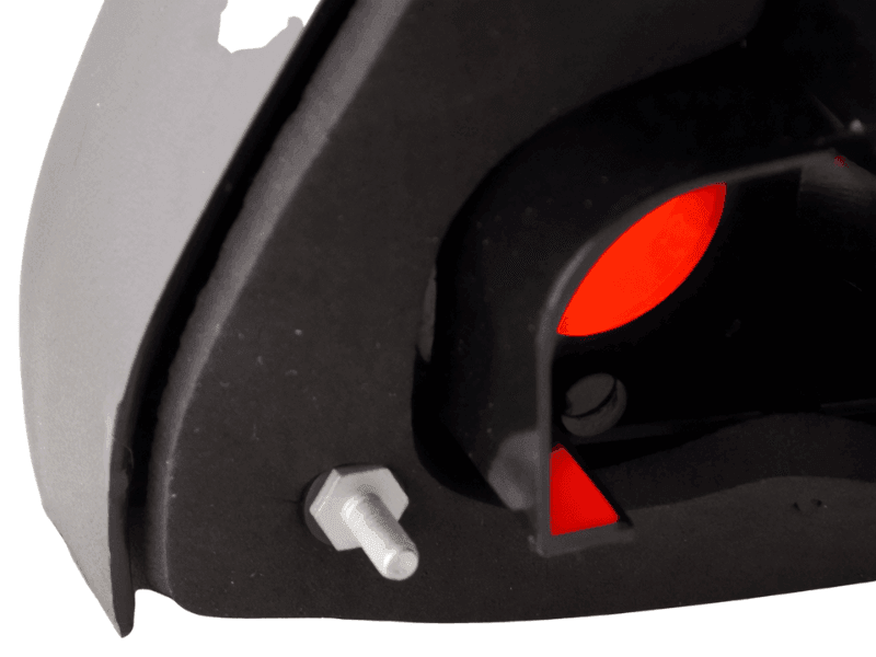 VW Golf 2 Red/Smoke Crystal Design Tail Lights (1984-1991) - K2 Industries