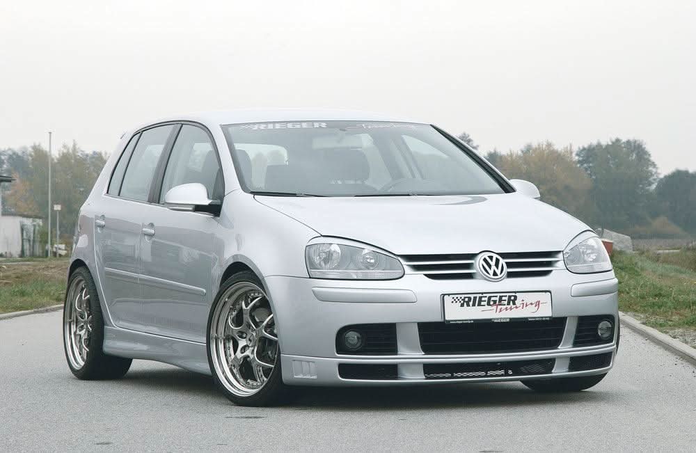 VW Golf 5 / Jetta 3 - Rieger "Twisty" Side Skirts (2002-2008) - K2 Industries