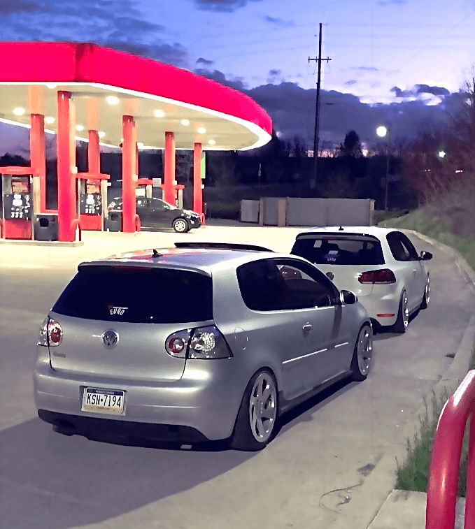 VW Golf 5 Mk5 OEM Style Chrome Tail Lights (2003-2008) - K2 Industries