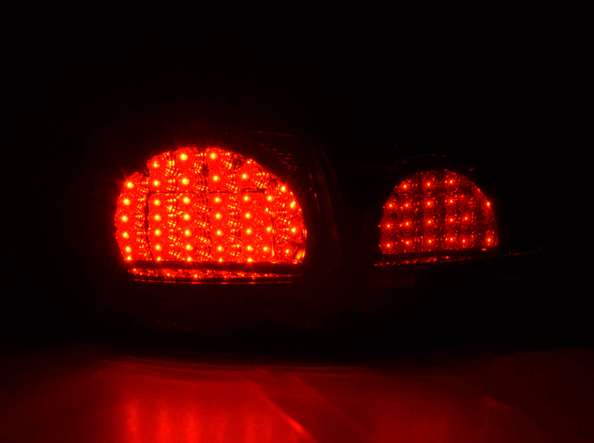 VW Golf 6 MK6 GTI Clear/Smoked LED Tail Lights (2008-2014) - K2 Industries