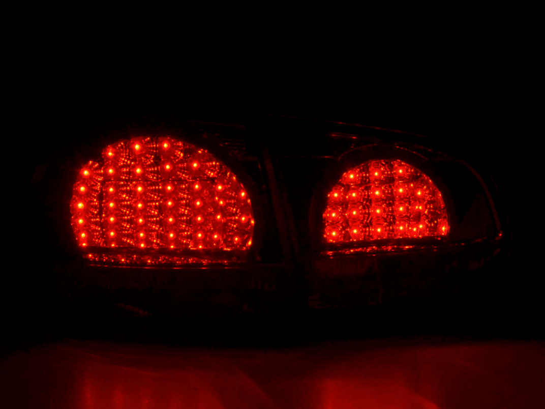 VW Golf 6 MK6 GTI Red LED Tail Lights (2008-2014) - K2 Industries