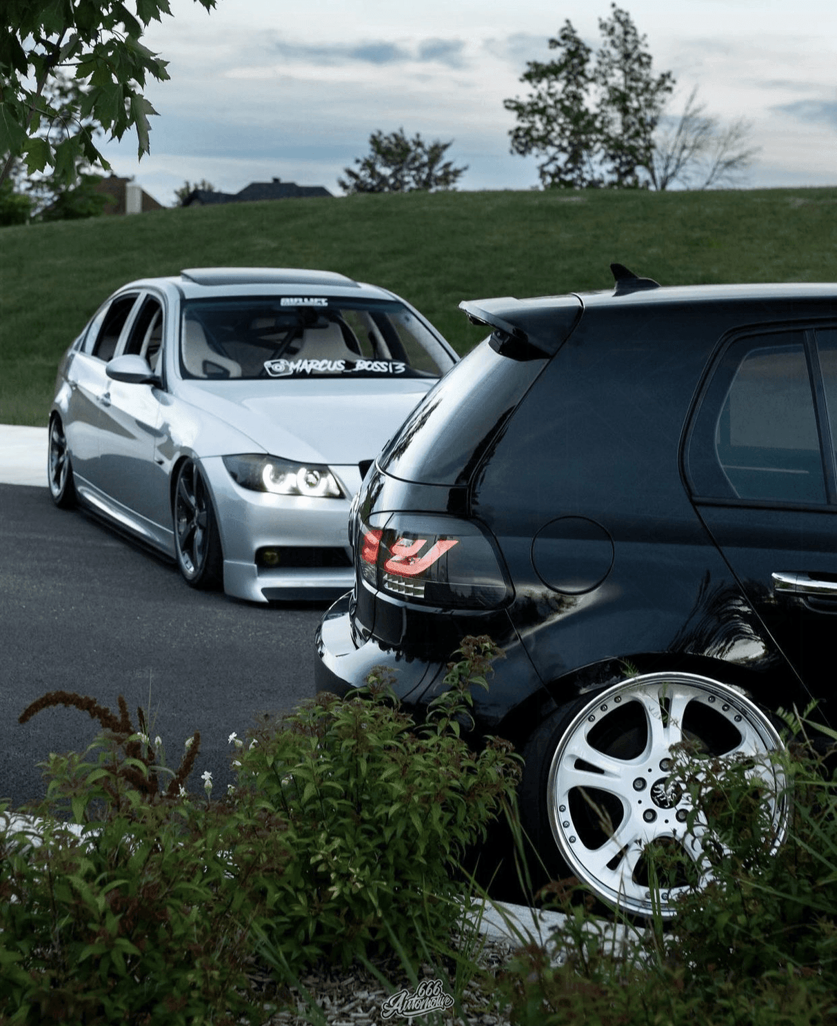 VW Golf Mk6 GTI LED Bar Black Tail Lights V1 LED Indicators (2008-2014) - K2 Industries