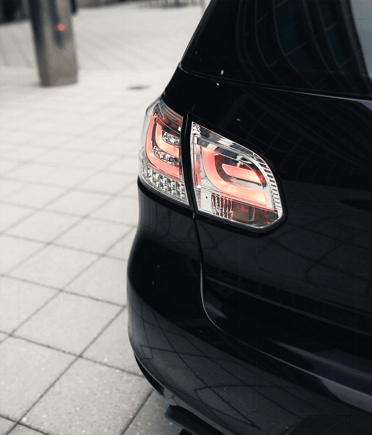 VW Golf Mk6 / GTI LED Bar Clear Tail Lights V1 LED Indicators (2008-2014) - K2 Industries