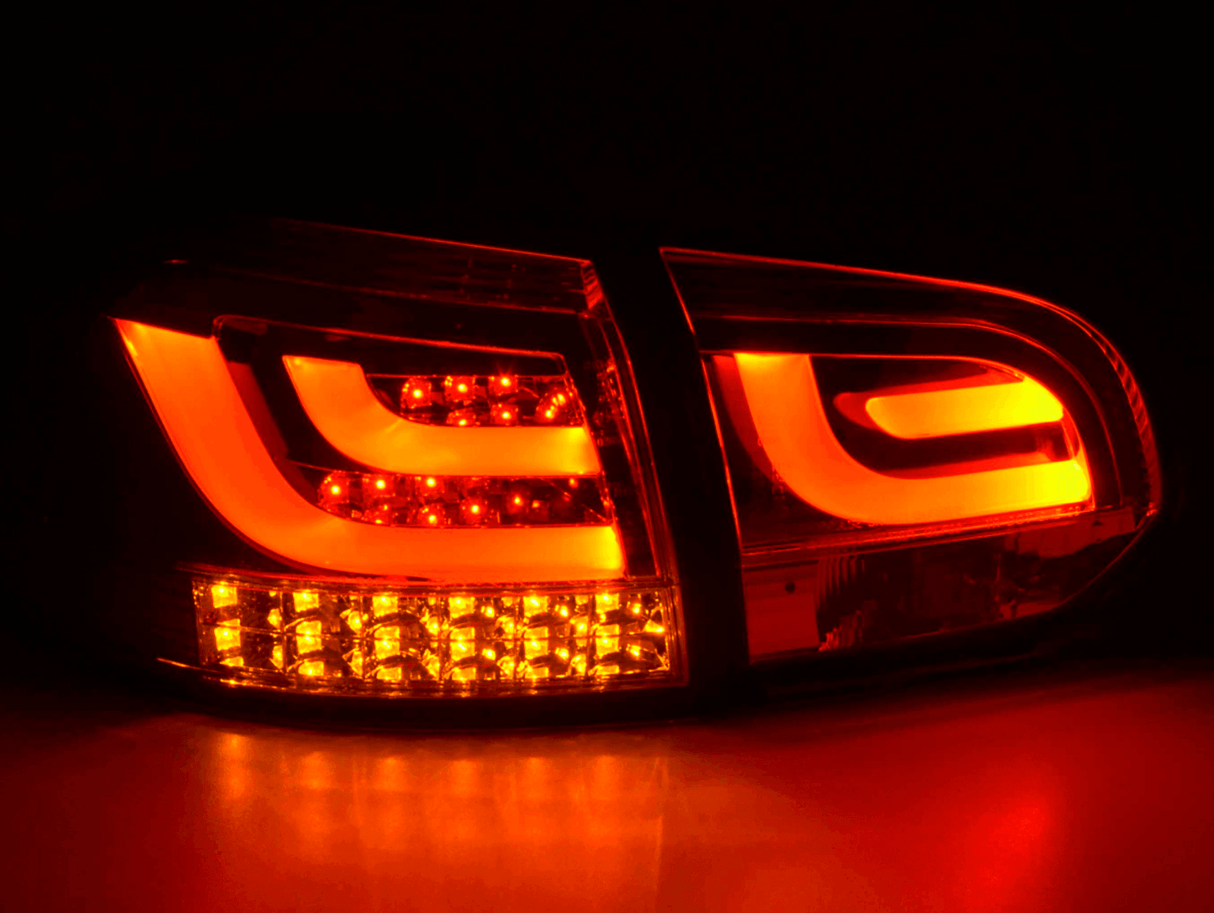 VW Golf Mk6 / GTI LED Bar Clear Tail Lights V1 LED Indicators (2008-2014) - K2 Industries