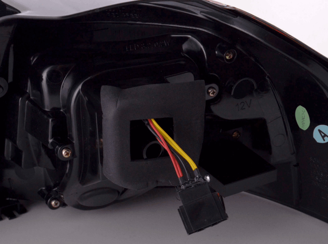 VW Golf Mk6 GTI LED Bar Red Tail Lights V1 (2008-2014) - K2 Industries