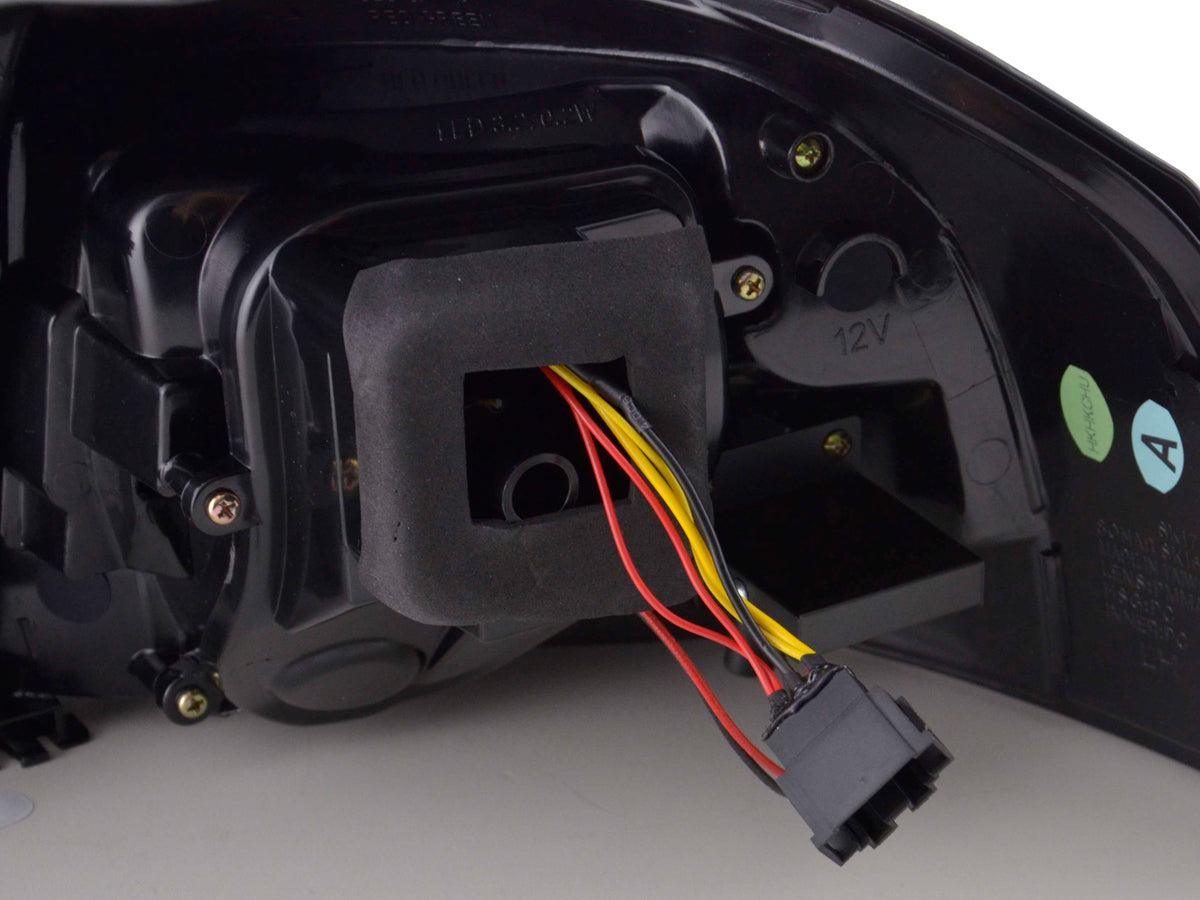 VW Golf Mk6 GTI LED Bar Red/Smoked Tail Lights V1 (2008-2014) - K2 Industries