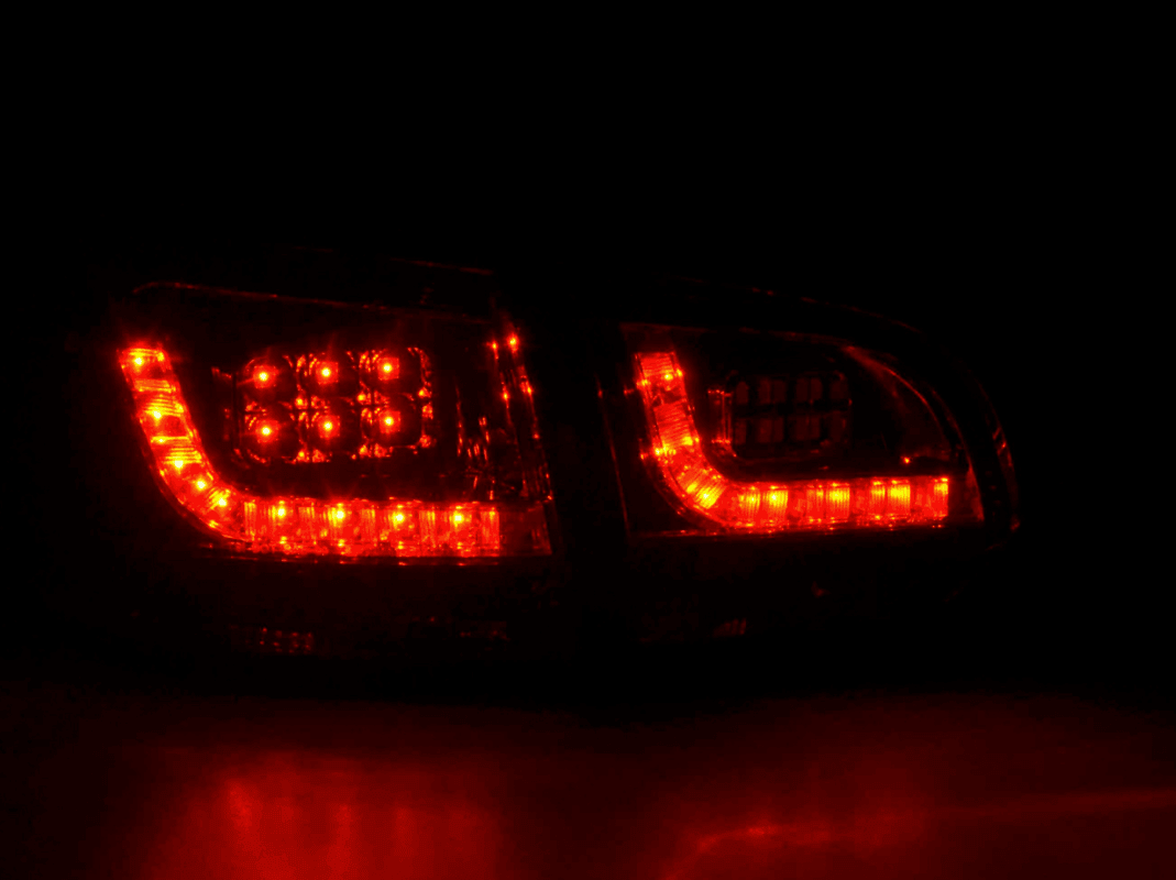 VW Golf Mk6 GTI LED Clear Smoked Tail Lights V2 (2008-2014) - K2 Industries