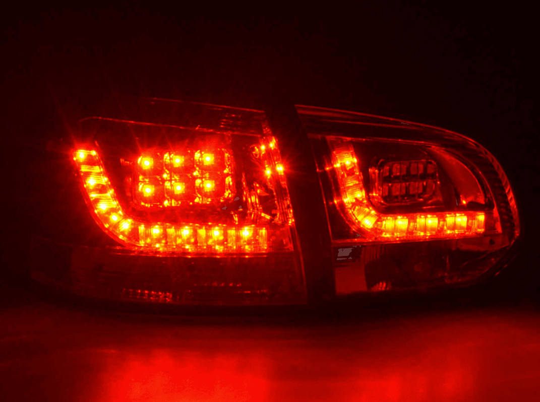 VW Golf Mk6 GTI LED Clear Tail Lights V2 (2008-2014) - K2 Industries