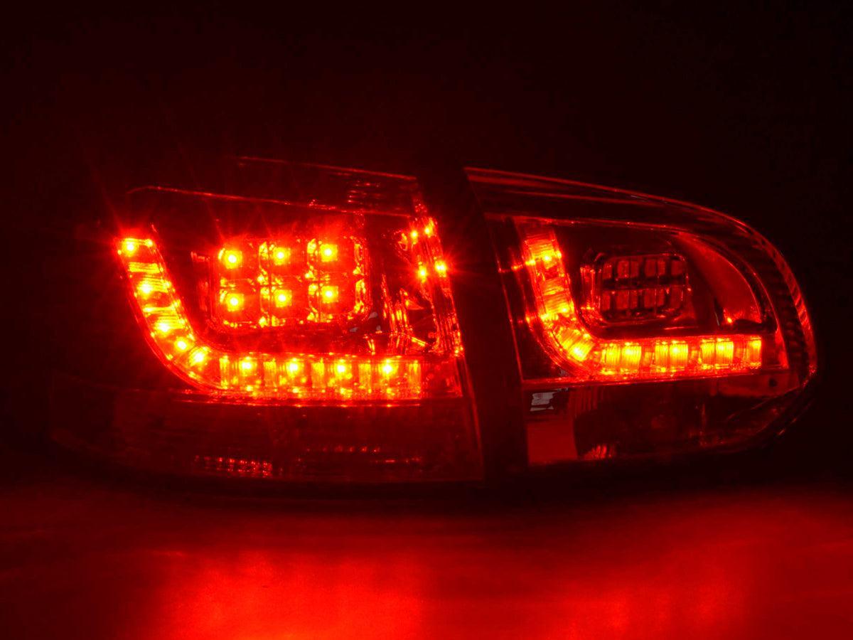 VW Golf Mk6 GTI LED Clear Tail Lights V2 (2008-2014) - K2 Industries