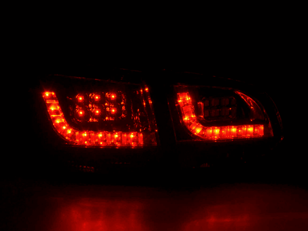 VW Golf Mk6 GTI LED Red Smoked Tail Lights V2 (2008-2014) - K2 Industries