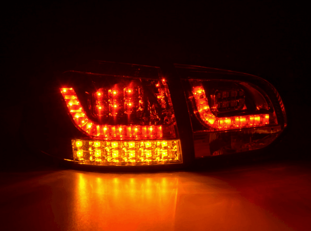 VW Golf Mk6 GTI LED Red Tail Lights V2 LED Indicators (2008-2014) - K2 Industries