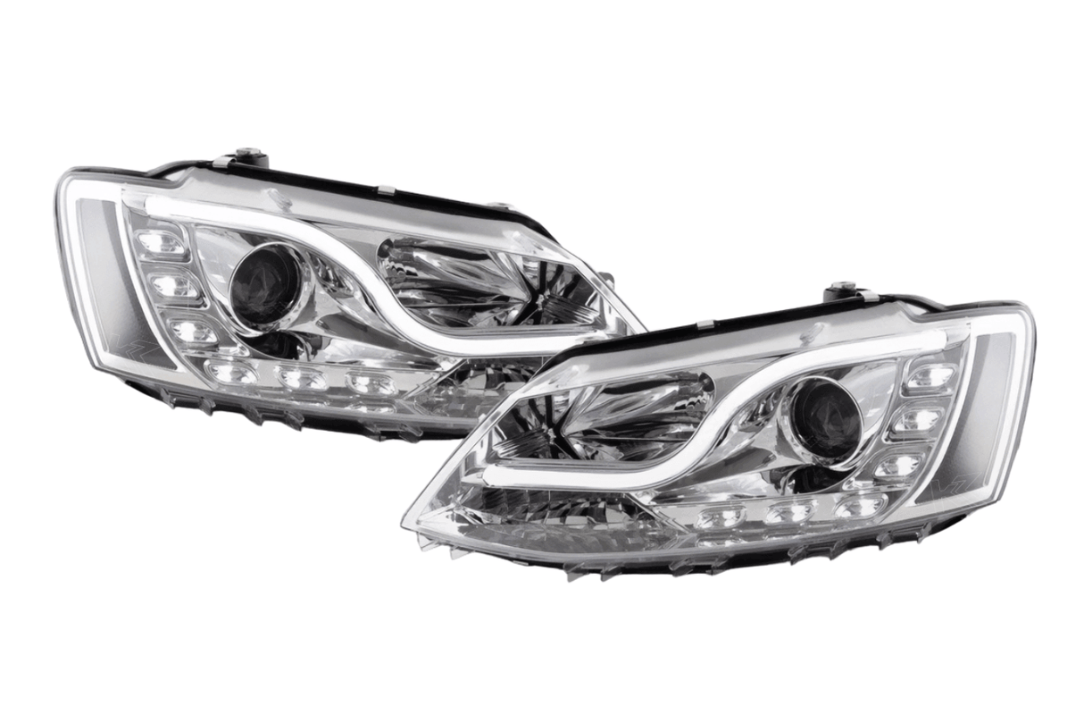 VW Jetta 6 Chrome JDM Style Headlights (2011-2018) - K2 Industries