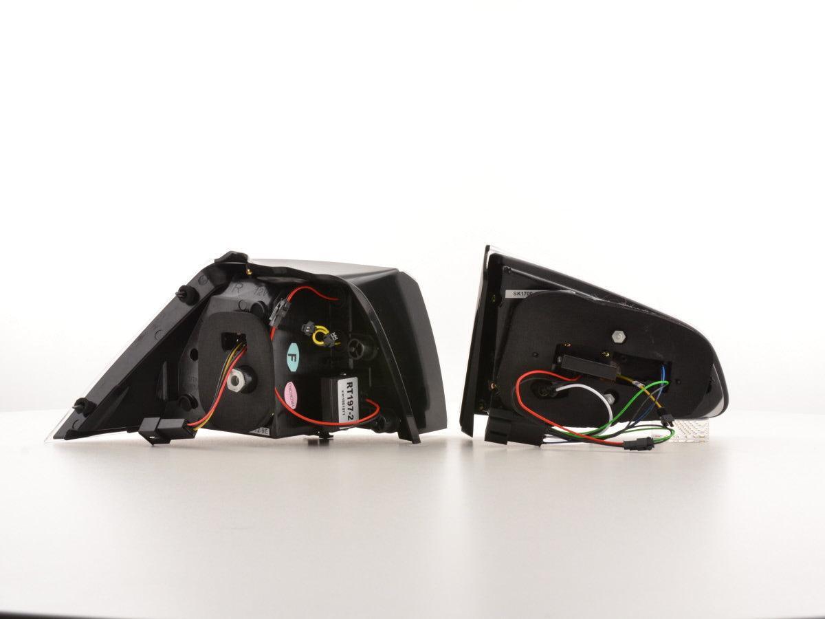 VW MK7 Golf GTI Chrome/Clear LED Tail Lights (2012 - 2017) - K2 Industries