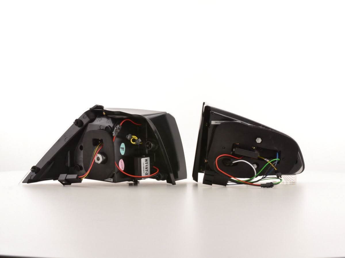 VW MK7 Golf GTI Chrome/Clear LED Tail Lights (2012 - 2017) - K2 Industries