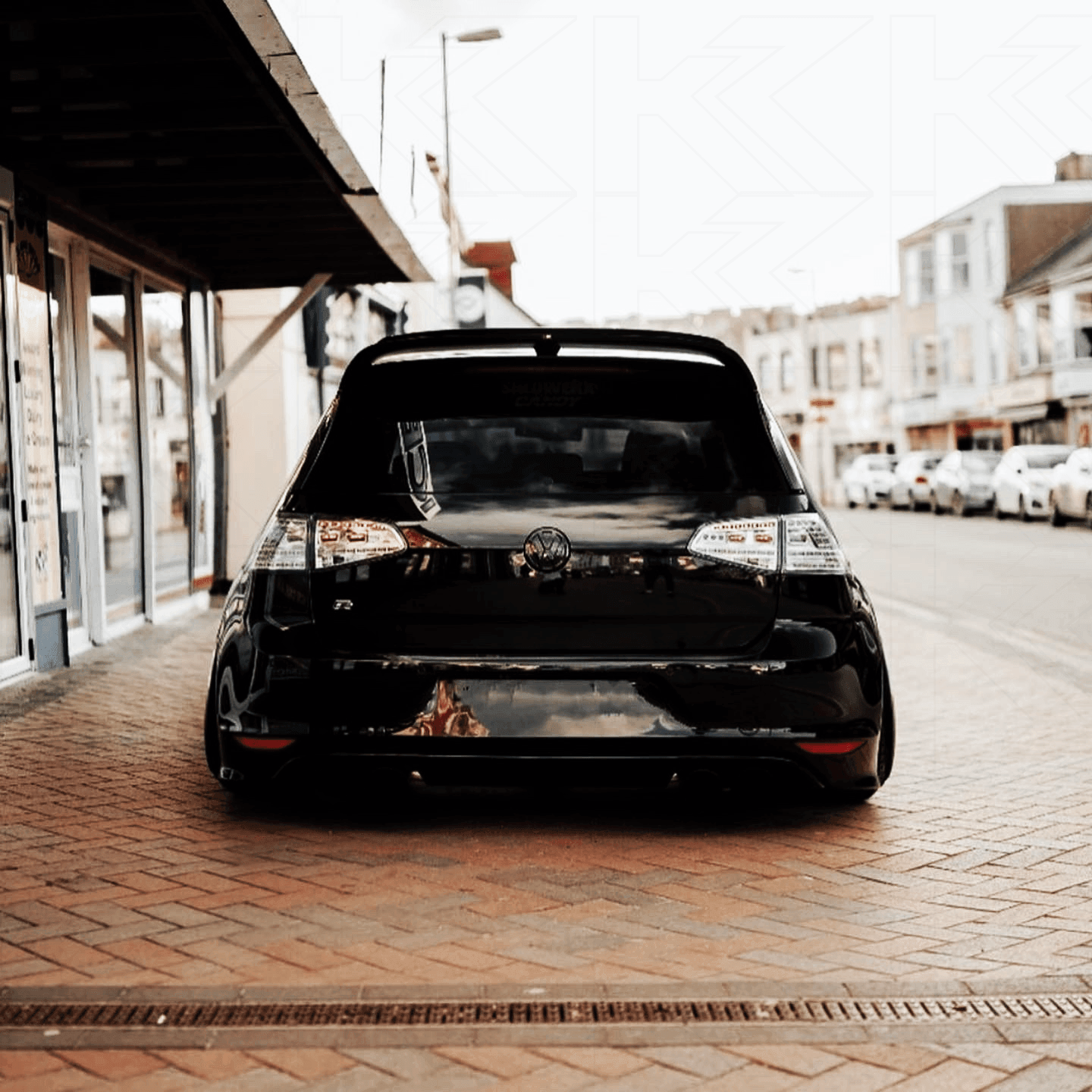 VW MK7 Golf GTI Chrome/Clear LED Tail Lights (2012 - 2017) - K2 Industries