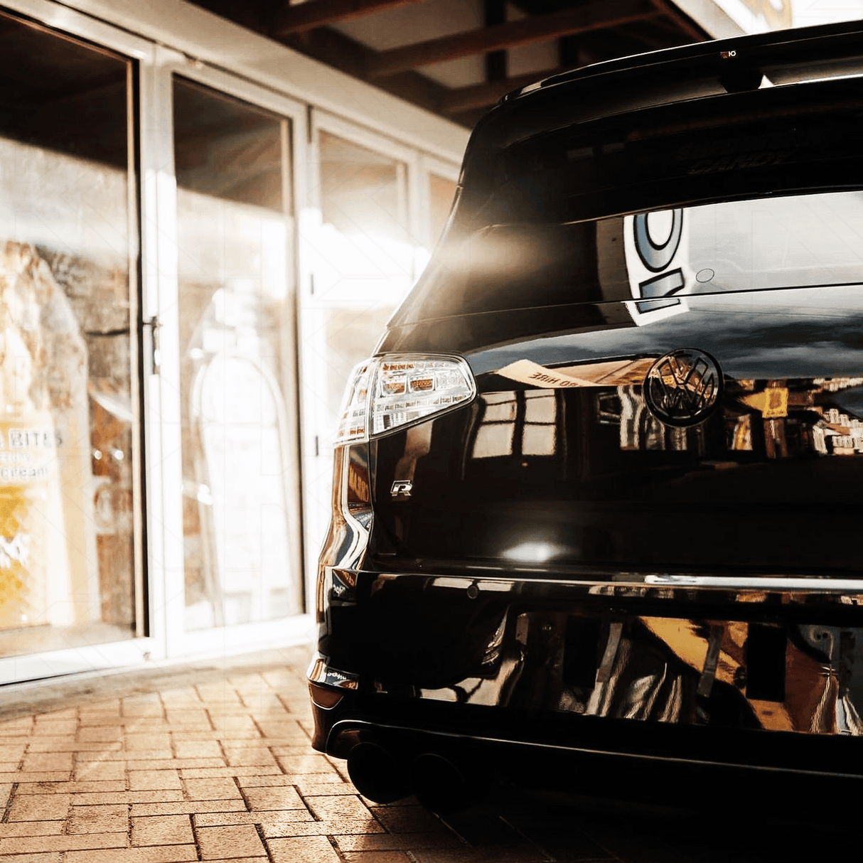 VW MK7 Golf GTI Chrome/Clear LED Tail Lights (2012 - 2017) - K2 Industries