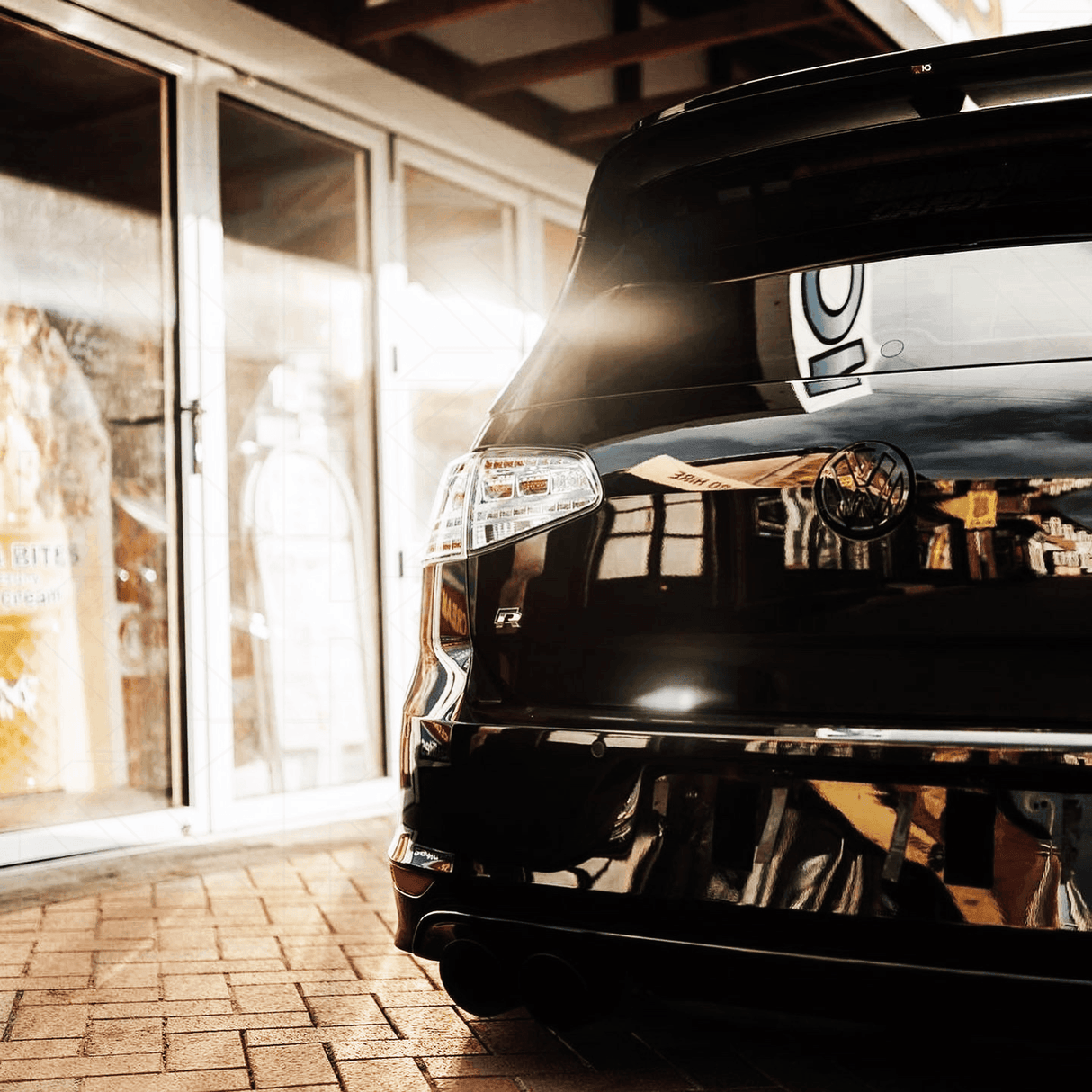 VW MK7 Golf GTI Chrome/Clear LED Tail Lights (2012 - 2017) - K2 Industries