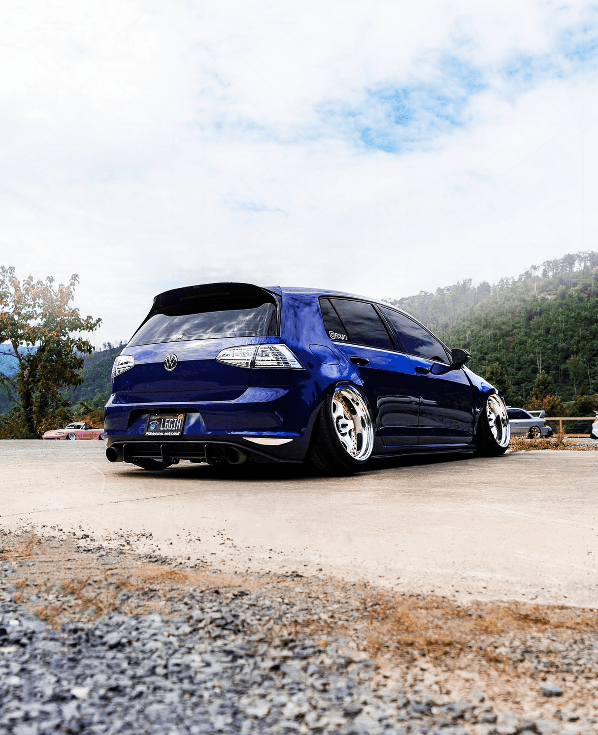 VW MK7 Golf GTI Chrome/Clear LED Tail Lights (2012 - 2017) - K2 Industries