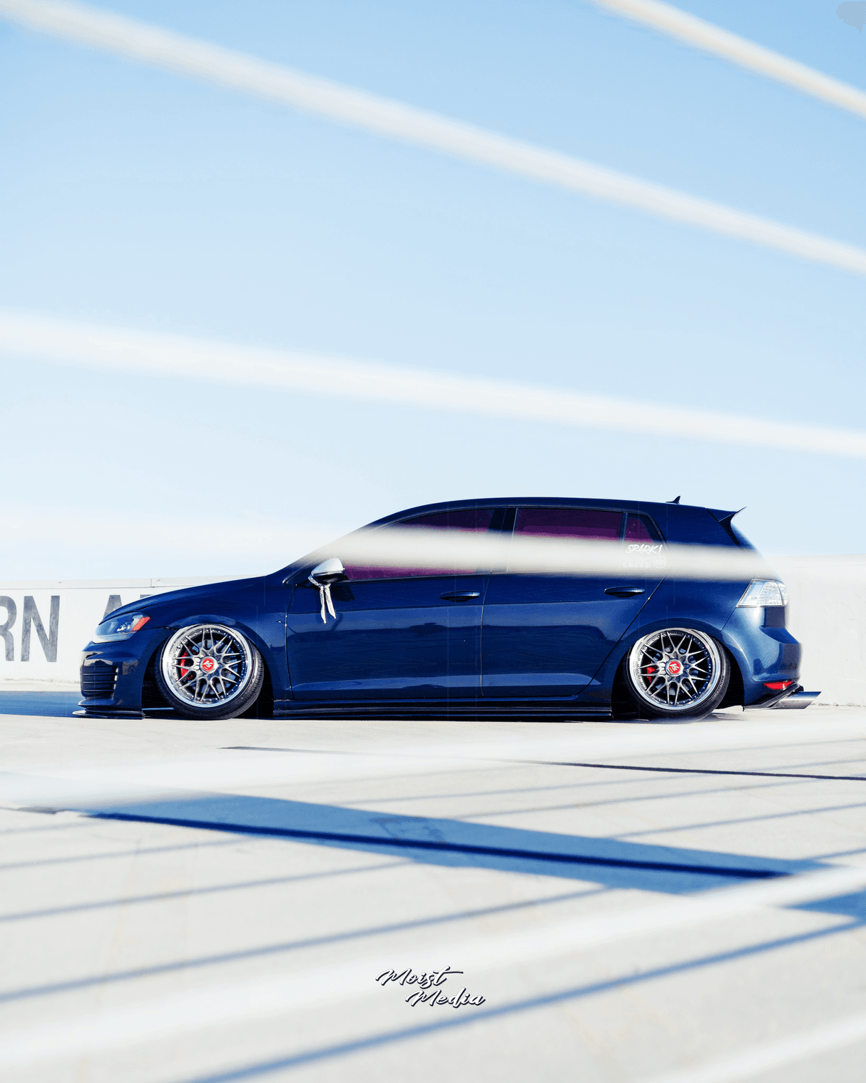 VW MK7 Golf GTI Chrome/Clear LED Tail Lights (2012 - 2017) - K2 Industries