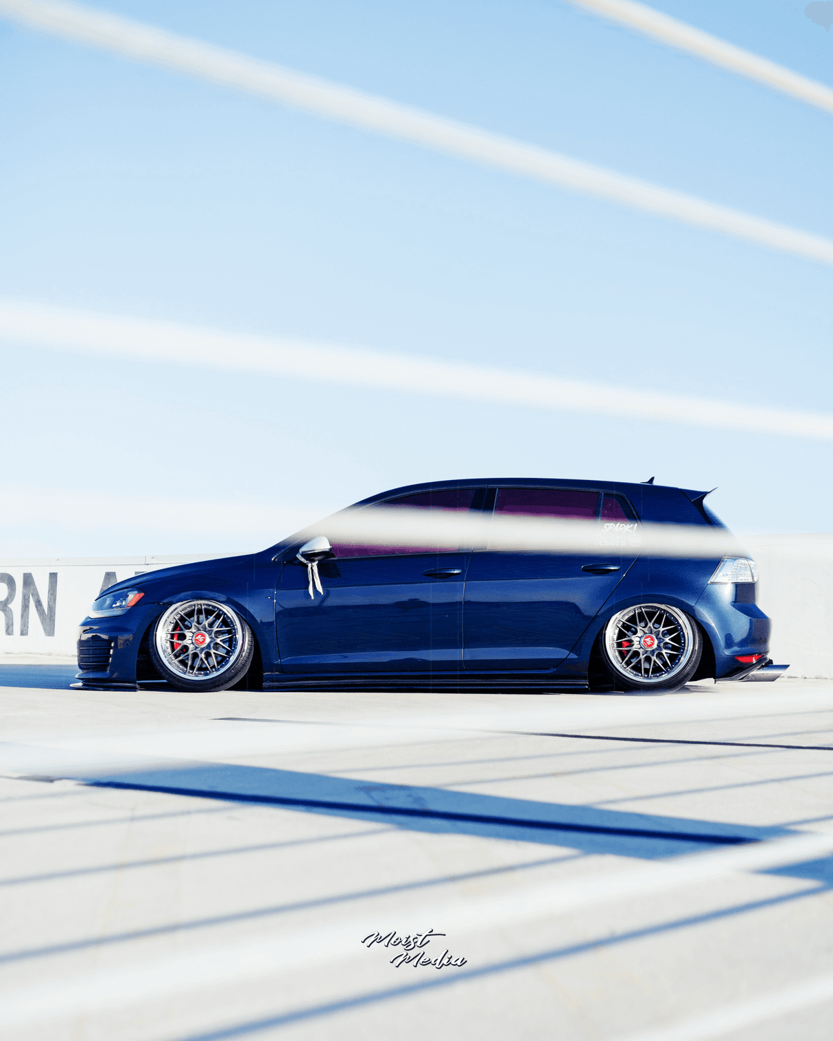 VW MK7 Golf GTI Chrome/Clear LED Tail Lights (2012 - 2017) - K2 Industries