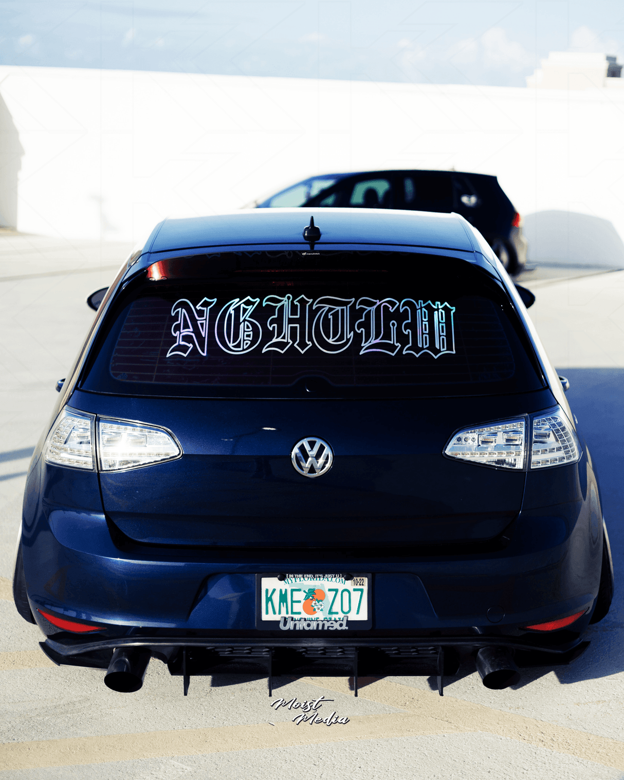 VW MK7 Golf GTI Chrome/Clear LED Tail Lights (2012 - 2017) - K2 Industries