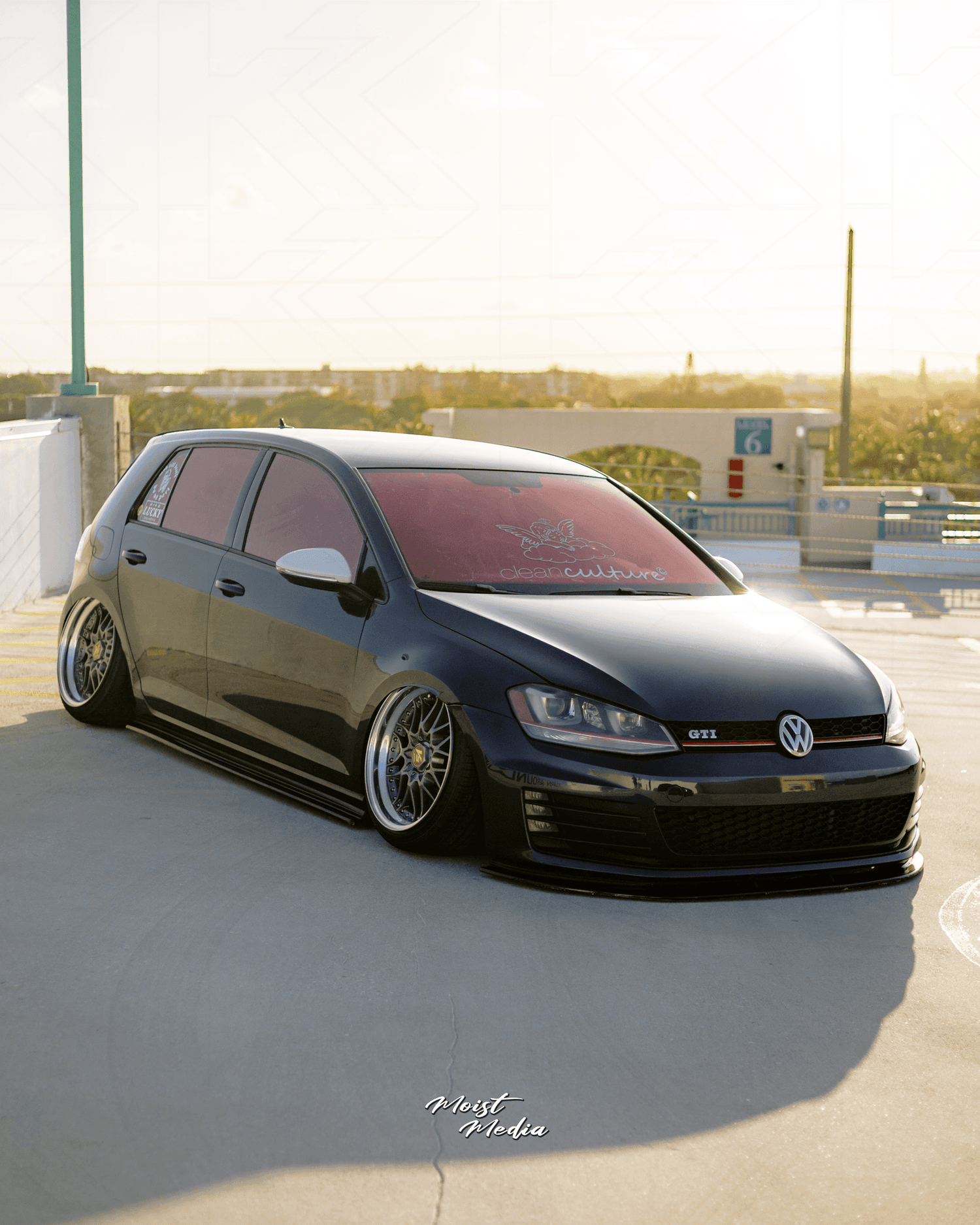 VW MK7 Golf GTI Chrome/Clear LED Tail Lights (2012 - 2017) - K2 Industries