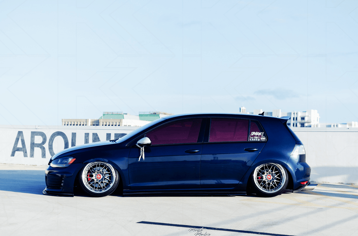 VW MK7 Golf GTI Chrome/Clear LED Tail Lights (2012 - 2017) - K2 Industries