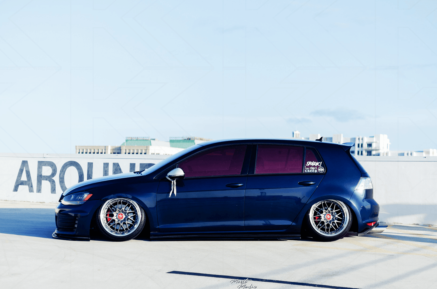 VW MK7 Golf GTI Chrome/Clear LED Tail Lights (2012 - 2017) - K2 Industries