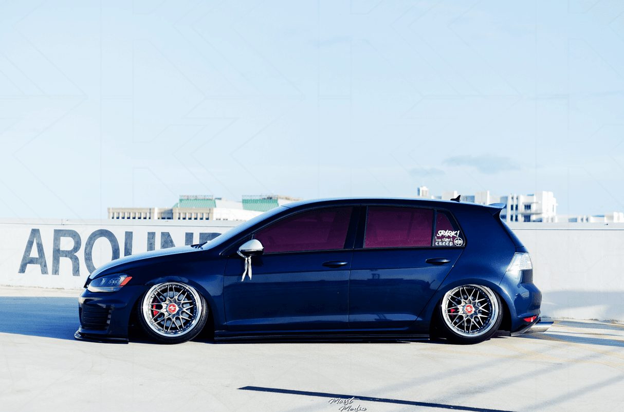 VW MK7 Golf GTI Chrome/Clear LED Tail Lights (2012 - 2017) - K2 Industries