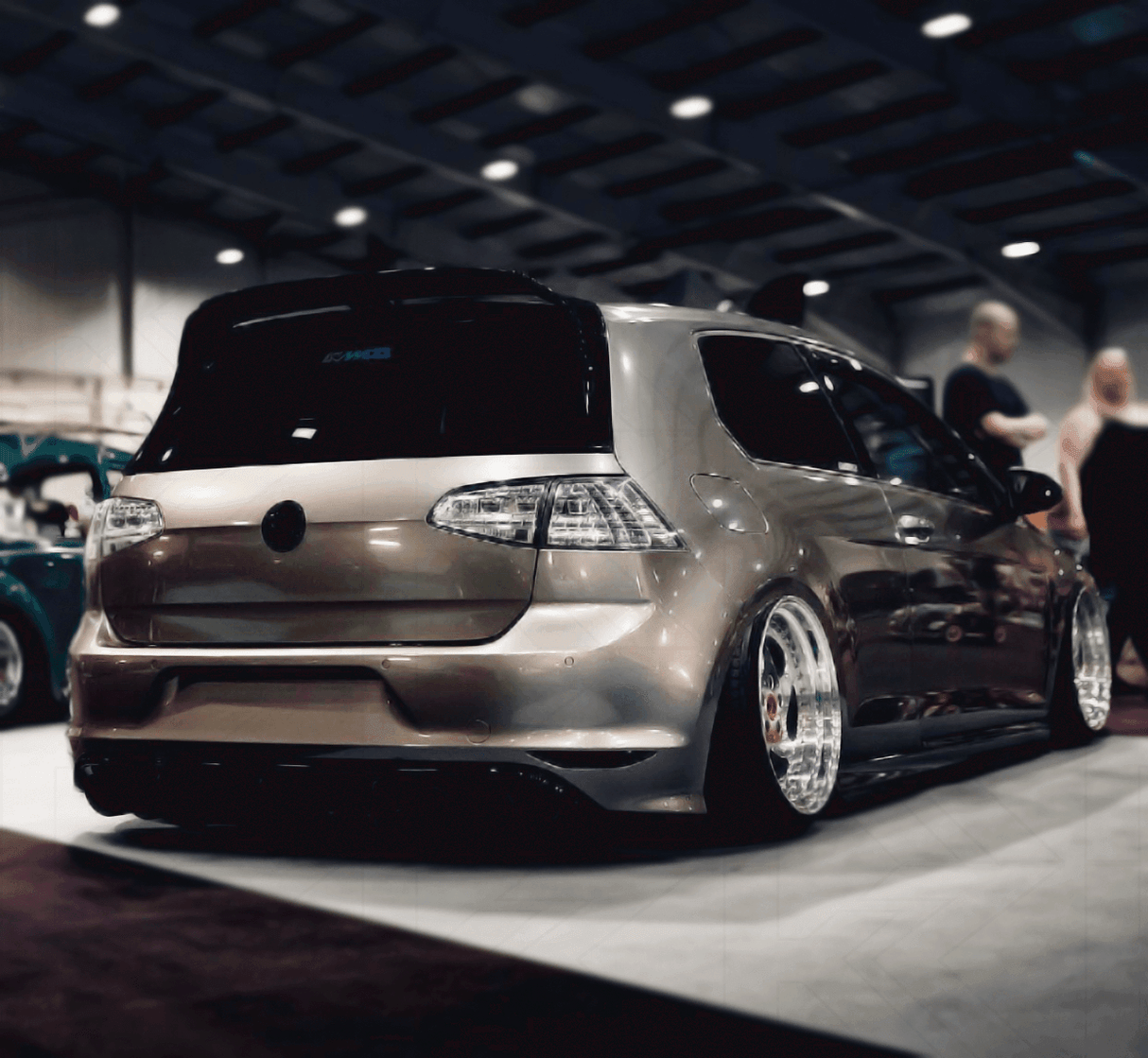 VW MK7 Golf GTI Chrome/Clear LED Tail Lights (2012 - 2017) - K2 Industries