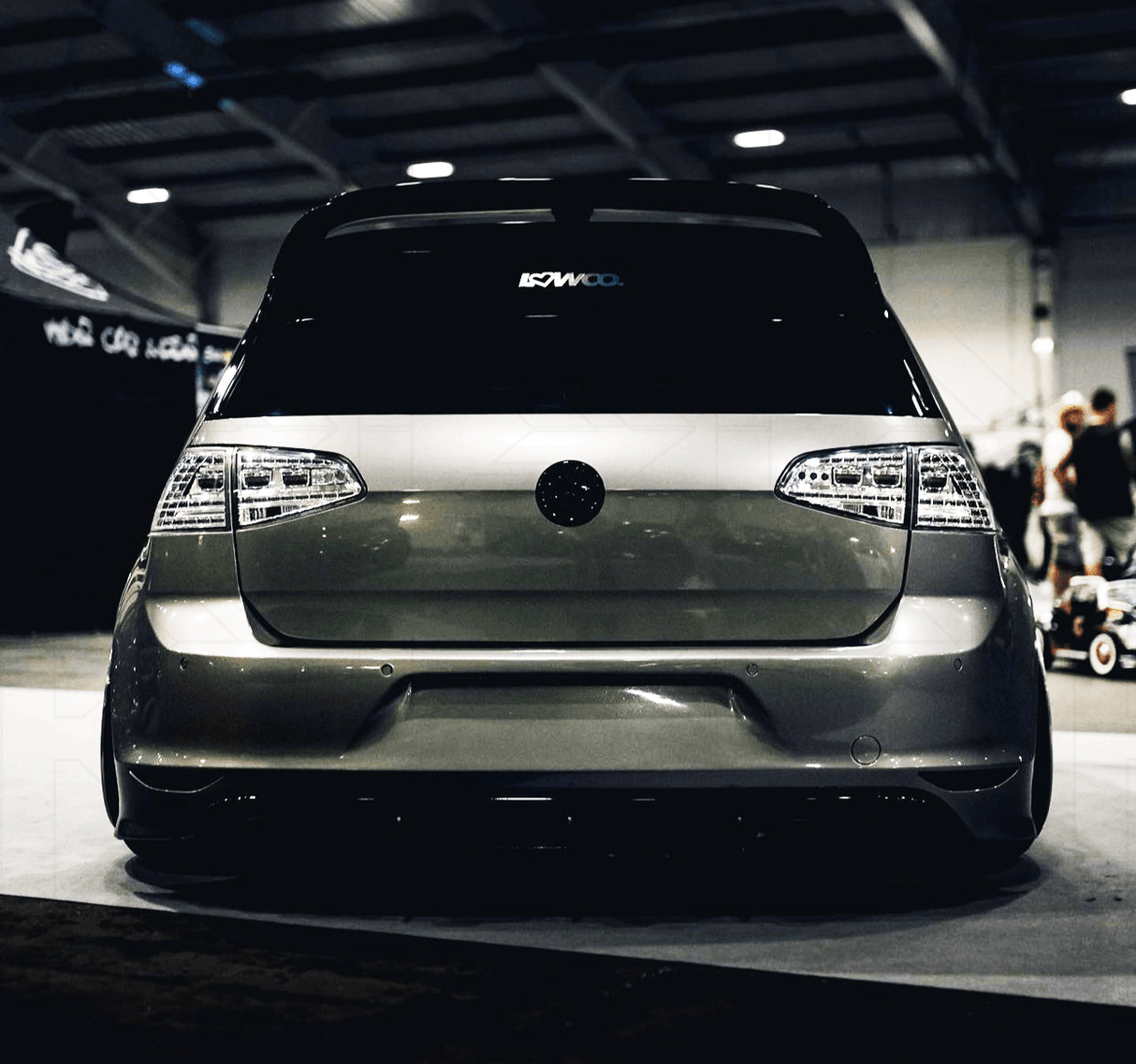 VW MK7 Golf GTI Chrome/Clear LED Tail Lights (2012 - 2017) - K2 Industries