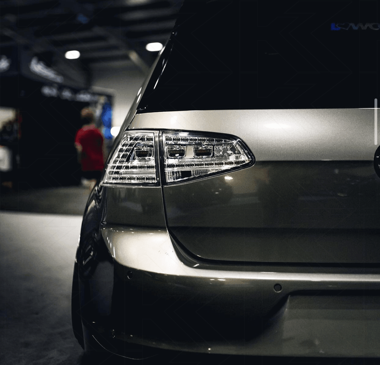 VW MK7 Golf GTI Chrome/Clear LED Tail Lights (2012 - 2017) - K2 Industries