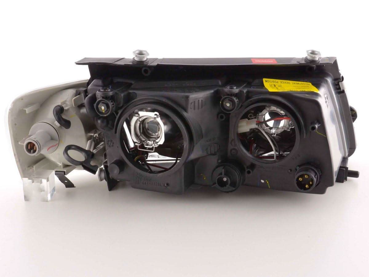 VW Passat B5 Chrome Angel Eye Headlights (1997-2000) - K2 Industries