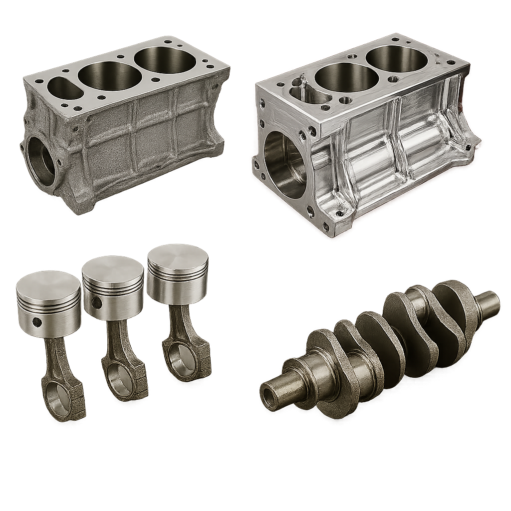 Engine Block & Components