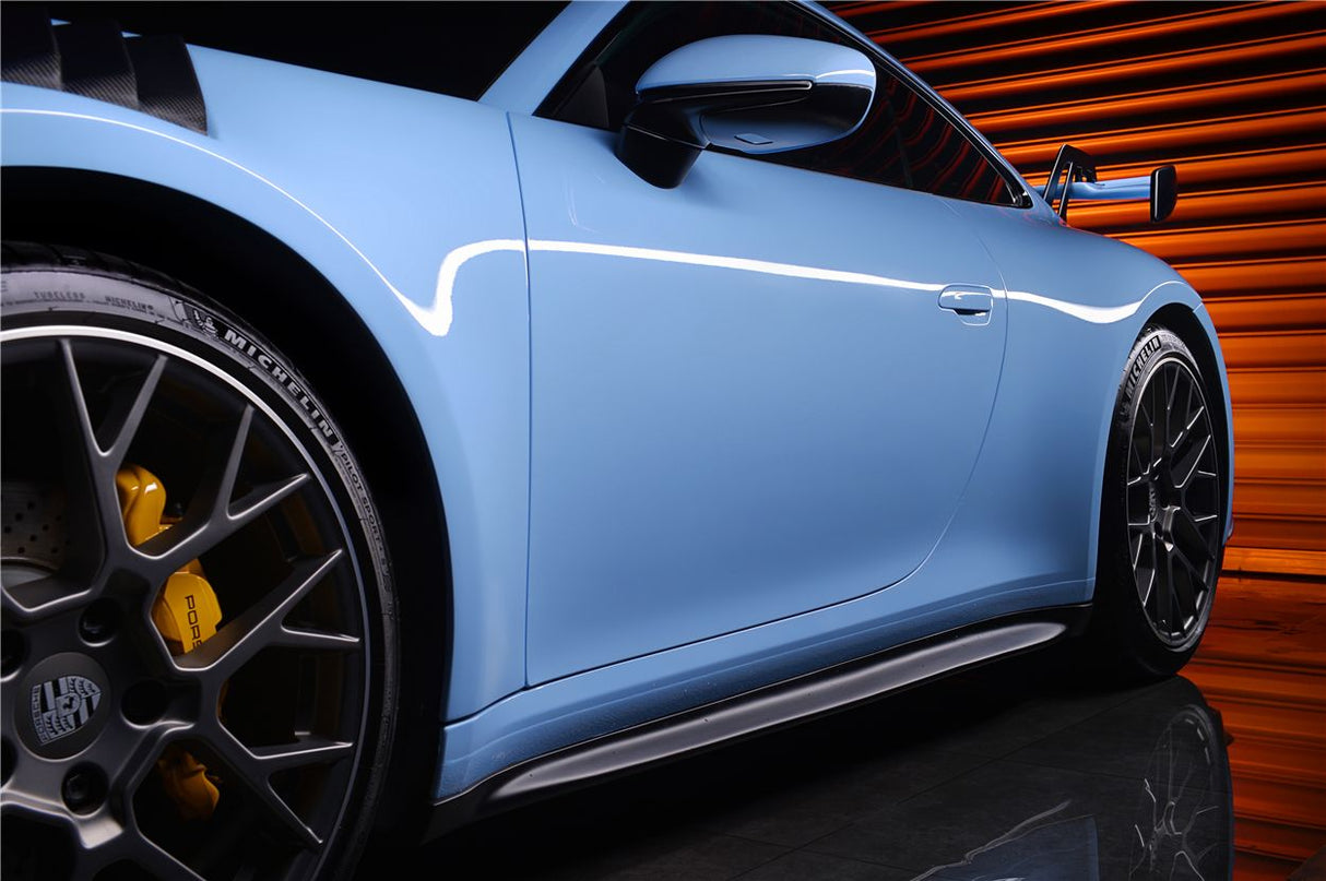 2019-2024 Porsche 911 992 Carrera& S    4    4S    Targa   Cabriolet GT3 Style Side Skirts