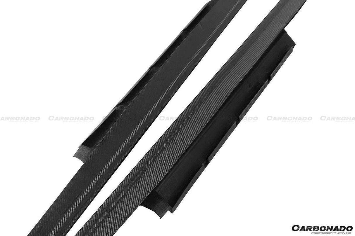 2008-2016 Nissan GTR R35 CBA  DBA ZEL Style Carbon Fiber Side Skirts