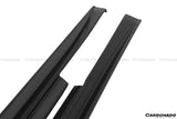 2008-2016 Nissan GTR R35 CBA  DBA ZEL Style Carbon Fiber Side Skirts