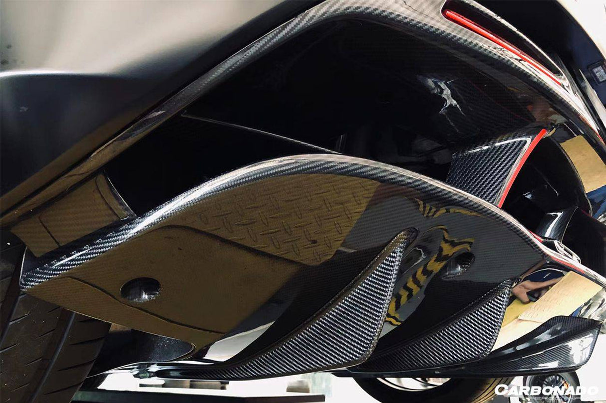 2017-2022 McLaren 720S OEM Style Carbon Fiber Rear Diffuser