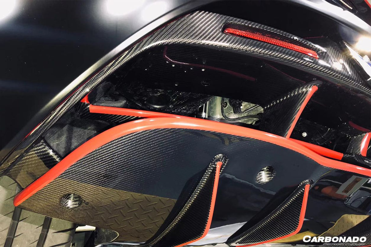 2017-2022 McLaren 720S OEM Style Carbon Fiber Rear Diffuser