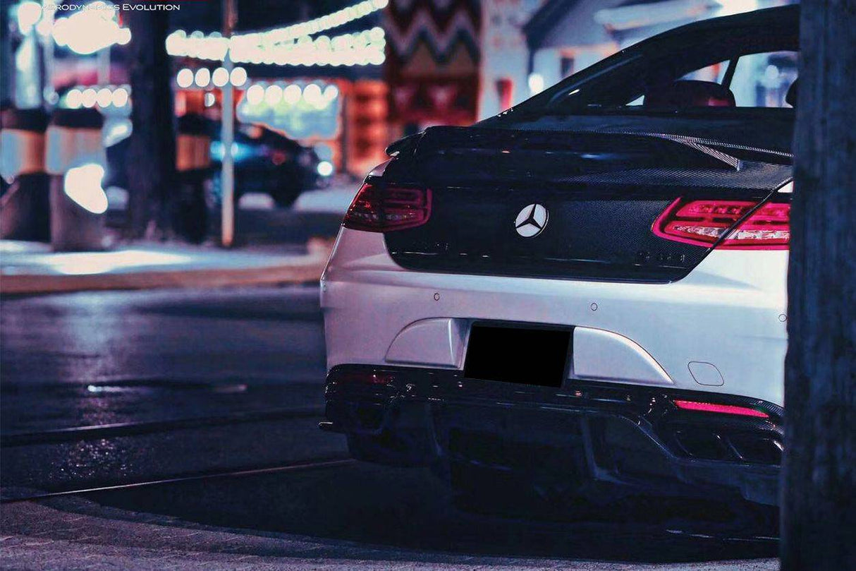 2014-2021 Mercedes Benz C217 S class S63  S65 AMG Coupe OE Style Carbon Fiber Trunk