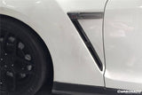 2008-2023 Nissan GTR R35 CBA/DBA/EBA OEM Style Carbon Fiber Fender Vents