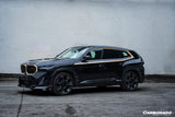2023-2026 BMW XM G09 LD Style Dry Carbon Fiber Side Skirts With Under Board