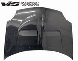 2000-2005 Dodge Neon 4 doors XTREME GT Style Carbon Fiber Black Hood