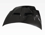 2000-2005 Mitsubishi Eclipse 2 doors XTREME GT Style Carbon Fiber Black Hood